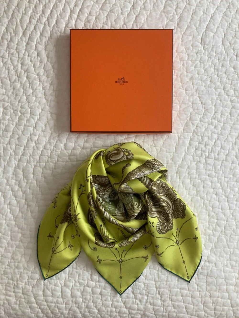 NWT Hermes Ors Nomades Silk Scarf